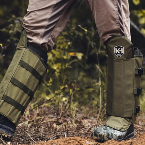 Flexible Snake Gaiters with Polycarbonate Shield - Lightweight OD Green Design - Picture 5 of 7