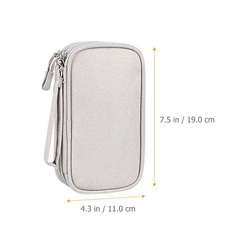 Headphone Case Cover Travel Electronic Products Storage Bag Multipurpose - 第 4/10 張圖片