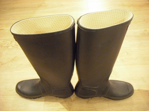 Hunter Wellington 40-41 Stiefel Gummistiefel schwarz Original Tall lange Ausfüh2 - Bild 2 von 6