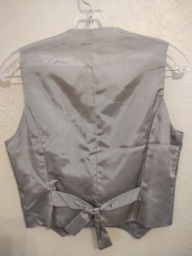 Bagatelle vintage 1970's 3 Piece wide leg pinstripe Pantsuit USA Sz 11/12 - Picture 12 of 19