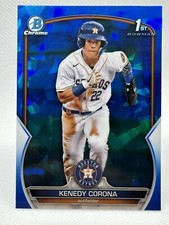 2023 Bowman Chrome Sapphire Kenedy Corona 1st Prospect #BCP-148 Astros