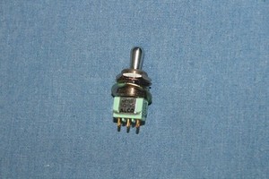ALCO MTG206S ON-OFF-ON MINI Toggle Switch 6A@125V 3A@250V DPDT NEW