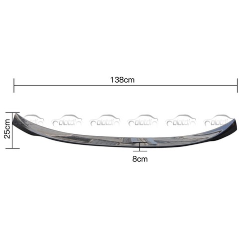 For BMW X6 F16 X6M F86 2014-2019 Carbon Fiber P Style Boot Trunk Spoiler Lip - Bild 2 von 11