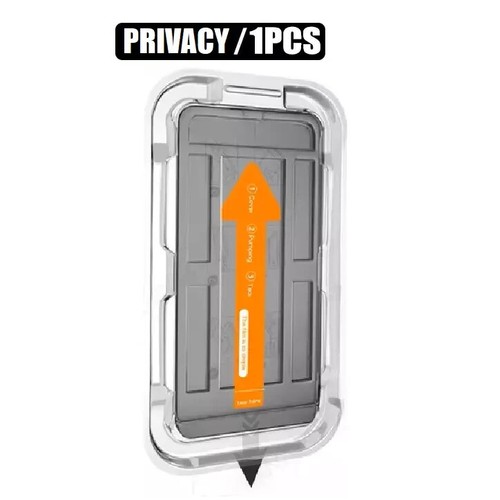 💥Anti-Spy Blickschutz Schutzglas für iPhone 13 14 15 16 17 Pro Max + INSTALL💥 - Bild 9 von 13