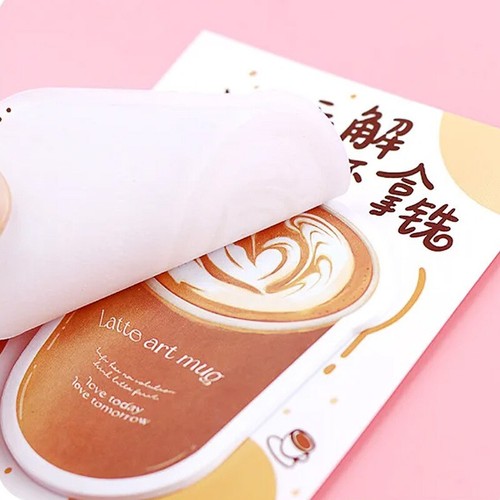Sweet Latte Macchiato & café notas adhesivas Memo Pad papel Kawaii 1 pieza NUEVO - Imagen 4 de 9