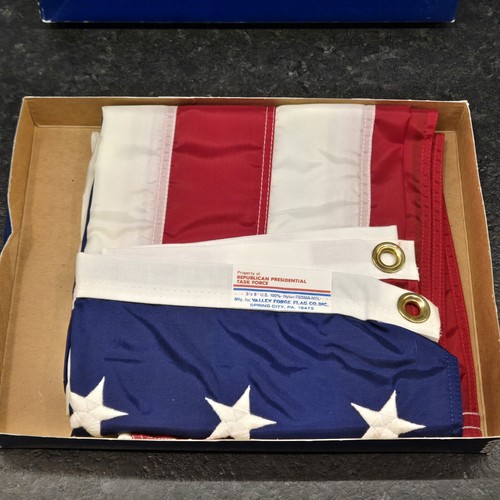 Republikanische Präsidenten Task Force Ronald Reagan KONVOLUT Flagge Medaillon Pin MEHR - Bild 8 von 11