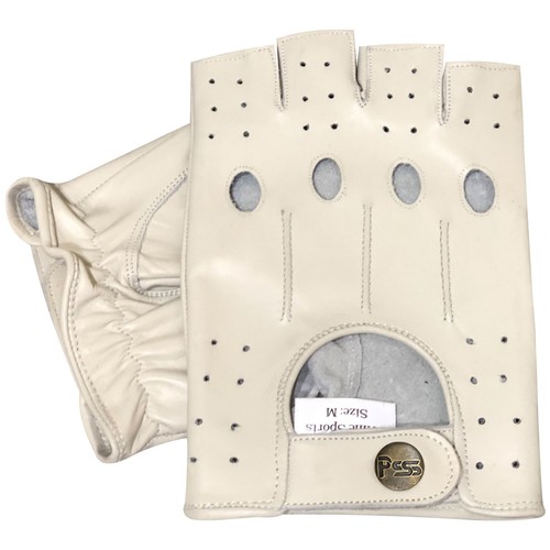 Retro Style Leather Fingerles Driving Cycling Fashion Vintage Unlined Gloves 309 - Picture 44 of 58