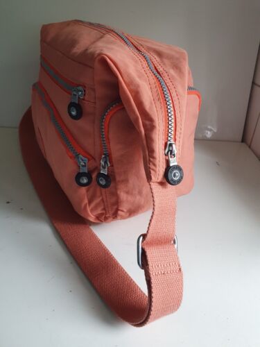 KIPLING DESIGNER WOMENS CORAL LARGE CROSSBODY SHOULDER HANDBAG - Picture 8 of 16