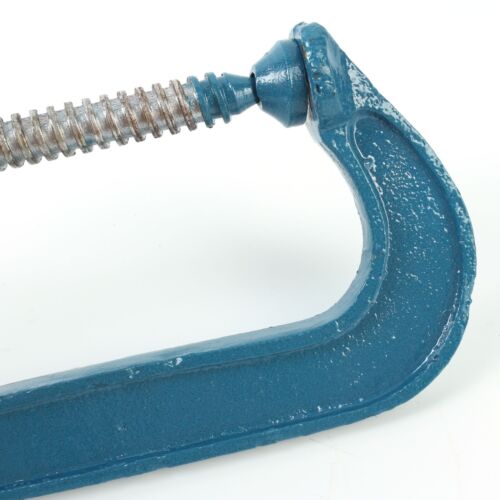 HEAVY DUTY MALLEABLE G CLAMPS 3/4/6/8" Grip/Vice Metal/Woodwork 75/100/150/200mm - Picture 11 of 12