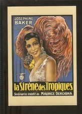 NALPAS carte postale Film: LA SIRENE DES TROPIQUES Ed. Zreik (Josephine BAKER