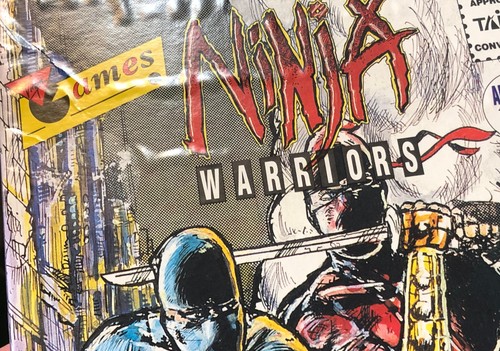 Ninia Warriors Taito Disk Version Atari ST Box and Manual ONLY GAME NOT INCLUDED - Picture 13 of 14