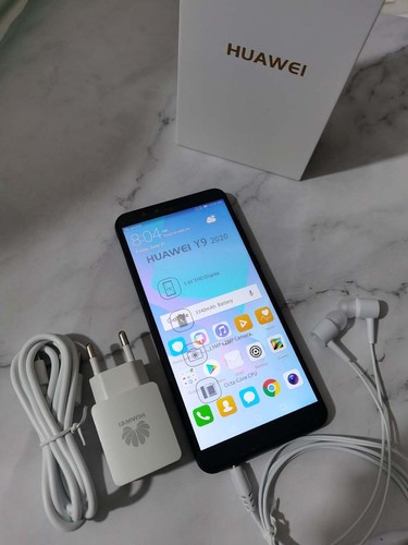 Smartphone 99 % N ew Huawei Y9 2020 FLA-LX1 Google 128 Go + 8 Go Android global