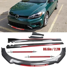 Front Bumper Lip Spoiler Body Kit Carbon Fiber For Kia Optima K5 Forte 2011-2020