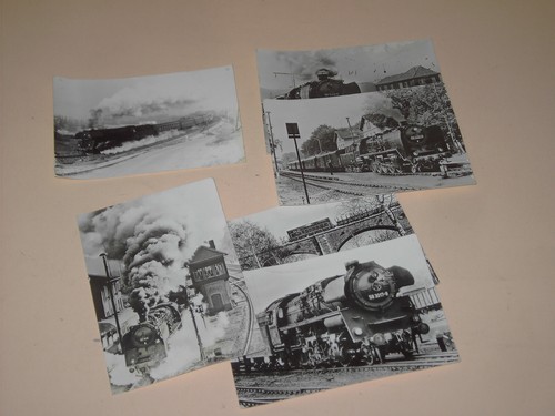 DDR Postkarten mit Dampflok in schwarz/weiss DDR 60er Jahre top, ungelaufen! - Bild 14 von 15