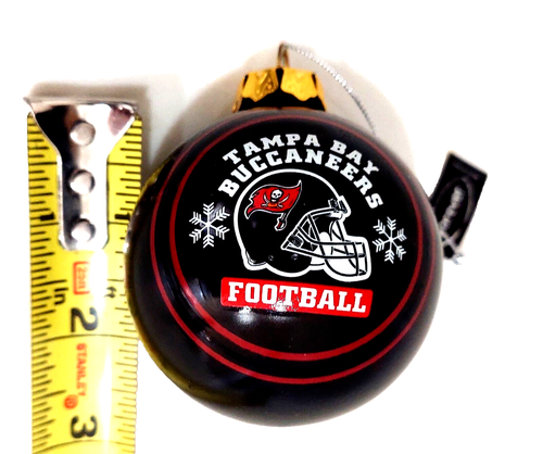 NEU Tampa Buccaneers Weihnachtsschmuck Football & Neu mit Etikett/Box - Bild 5 von 5