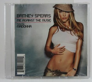 Britney Spears Featuring Madonna Me Against The Music Cd Single New Canada Ebay
