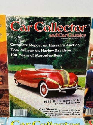 Car Collector Magazine 1980s Lot of 11 Issues Classic Autos Excellent Condition - Foto 3 di 13
