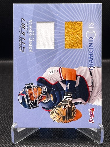 2005 Studio Diamond Cuts Combo #DC17 Johnny Estrada Fld Glv-Jsy 44/50
