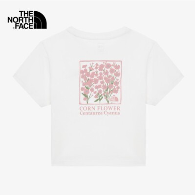 THE NORTH FACE★25SS★W’S FLORET S/S R/TEE_NT7UR32 The North Face Korea W'S FLORET S/S R/TEE SHORT OFF_WHITE