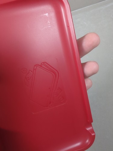 Rare Nintendo 3DS XL/LL Charging Cradle Dock RED SPR-007 Official - Picture 9 of 11
