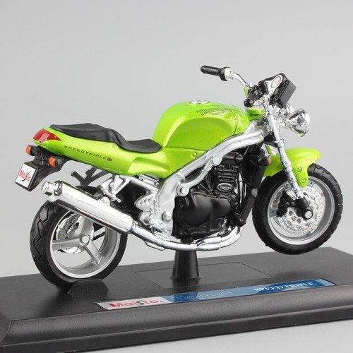 Maisto 1:18 TRIUMPH SPEED TRIPLE Alloy Motorcycle Bike Model Toy Collection gift - Picture 4 of 10