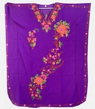 Women Embroidered Kaftan Long Georgette Ethnic Party Dress L-51"
