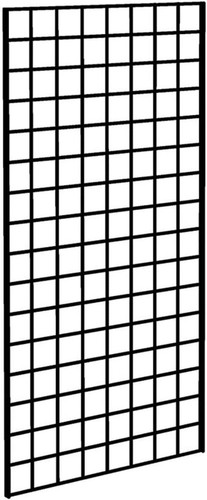 BLACK PREMIUM GRID MESH PANEL RETAIL SHOP DISPLAY PANEL ACCESSORY HOOK ARM - Picture 3 of 67