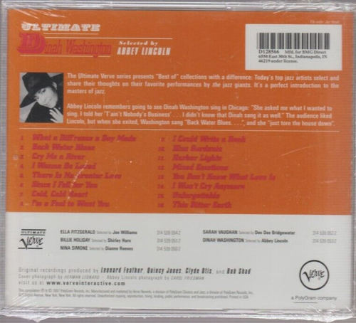 Dinah Washington- Ultimate Dinah Washington (CD 1997) - Picture 2 of 2