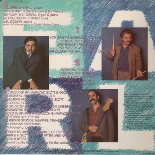 RONNIE EARL & BROADCASTERS They Call Me Mr. Earl 1985 or. US lp NEAR MINT vinyl! - Bild 2 von 3