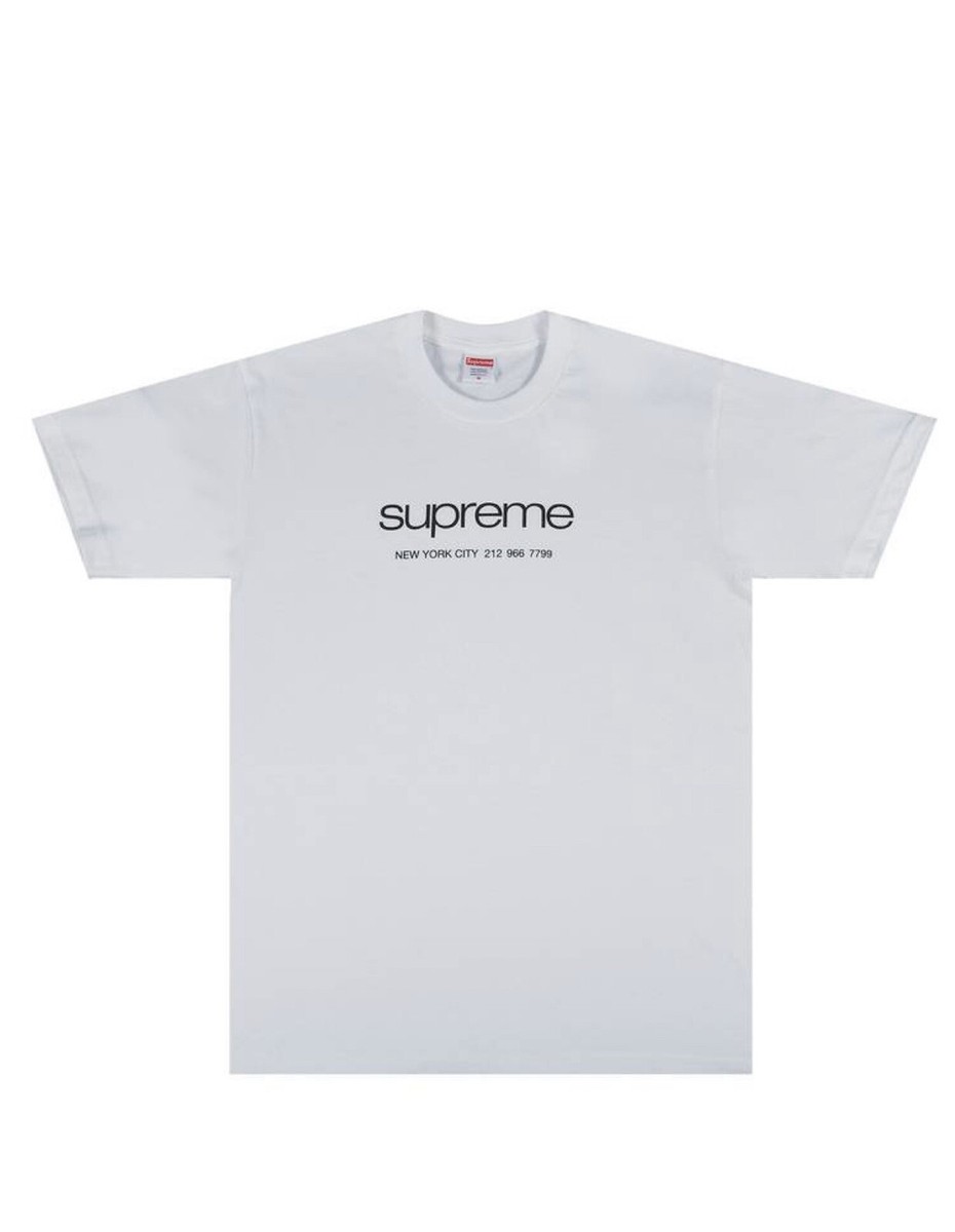 Supreme Shop Tee Sz L (SS20) White *Ready To Ship* | eBay