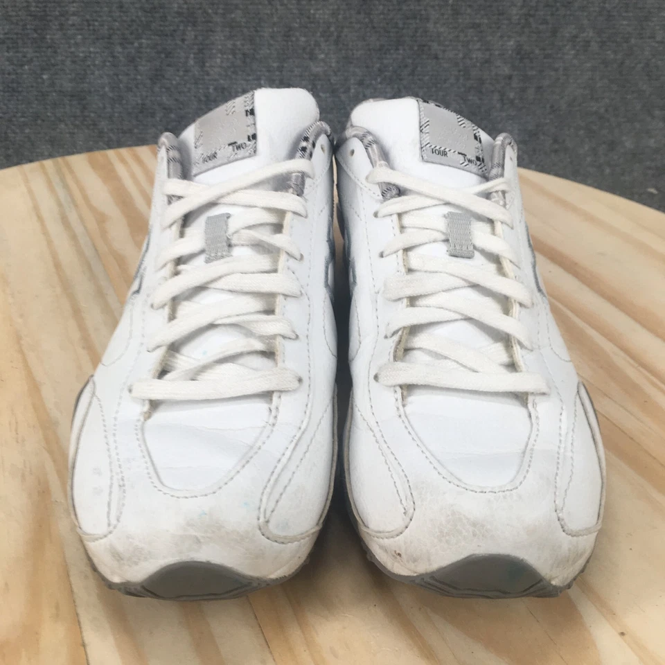 New Balance Zapatos Mujer 8.5 B 442 Tenis de Entrenamiento Blanco Con Cordones Bajo CW442WSP Foto 4 de 4