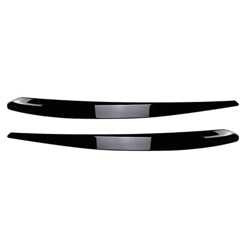 Headlight Headlamp Eyebrow Eyelids Frame Cover Trim For Skoda Superb B8 2015-19 - Imagen 4 de 8