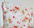 Tablecloth Mirabello Italy Cotton Floral Nasturzi Nasturtiums Orange Gold 63x88