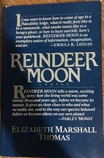 Reindeer Moon Elizabeth Marshall Thomas  Uncorrected Proof 1987 B2R2