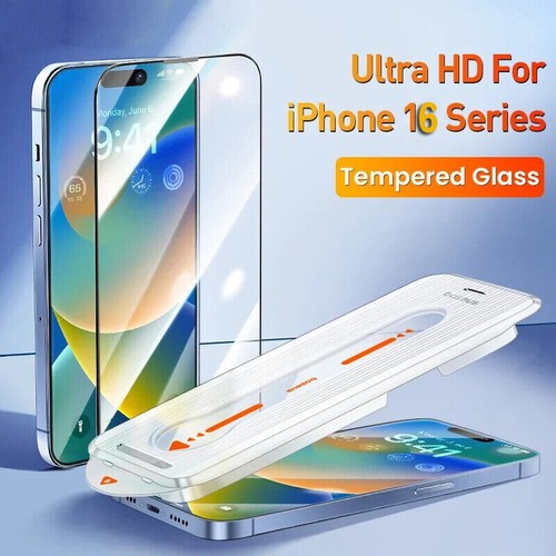 One-Click Installation Magic Glass Screen Protector for iPhone 16 Pro Max/16Plus - Picture 2 of 13
