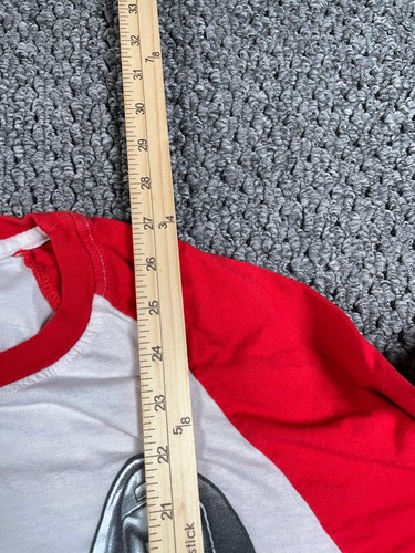 Retro I Am Legend Baseball Style T-Shirt Adult Medium Gray Red Popeye Bart - Imagen 6 de 11