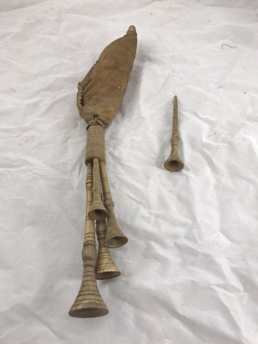 Zampogna Ciaramella scena arte presepiale 20 Cm Zampognari Napoletano krippe - Foto 12 di 14