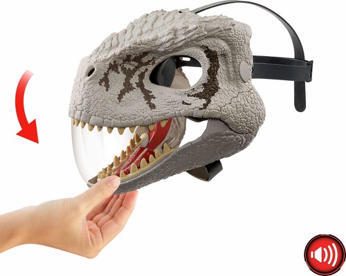 Jurassic World : Chaos Theory Atrociraptor Mask with Sound - Picture 3 of 6
