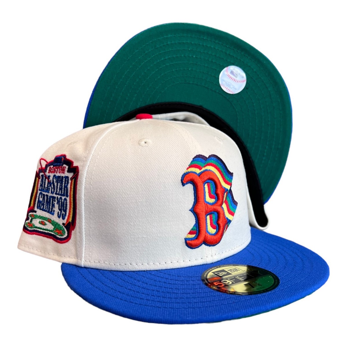 帽子 breath new era 59fifty badhop 7 3/8 New Era Logo 7 3/8 59Fifty New Era Hat Fitted Cap Men White