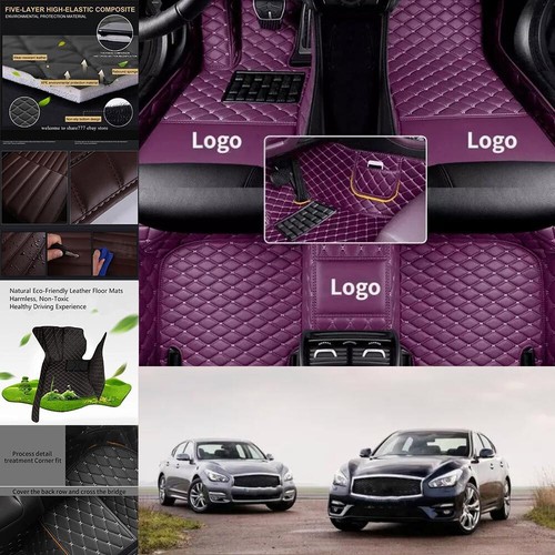 For Fit Lexus ES GS HS IS LS All Weather Waterproof Car Floor Mats with pockets - Imagen 5 de 32