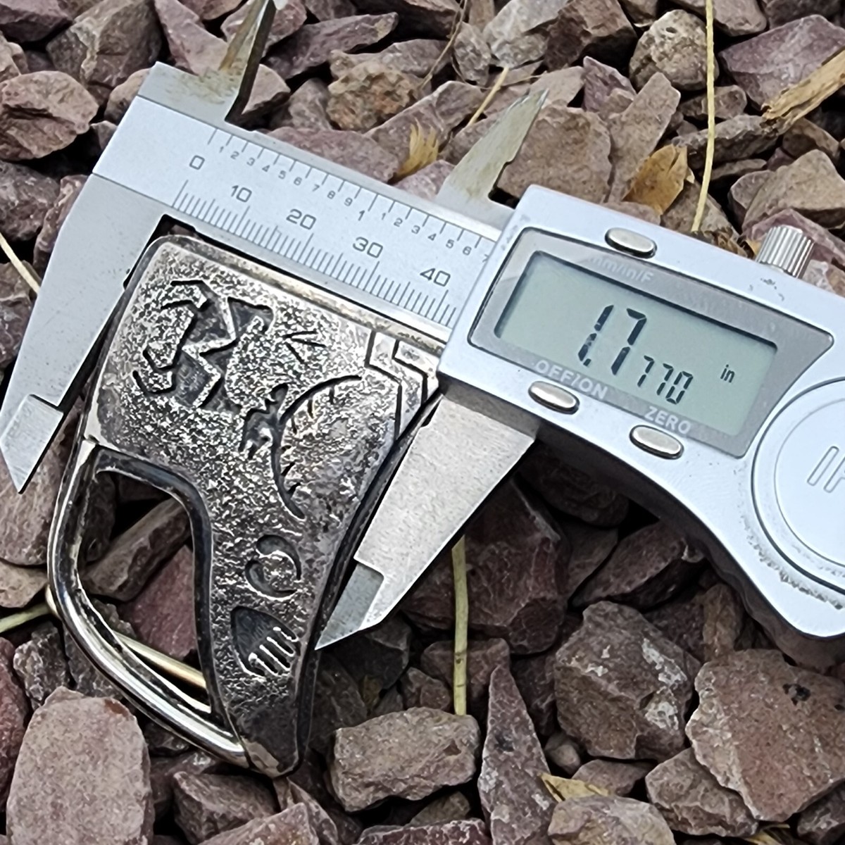 Whagado Signed Hopi Overlay Petroglyph Sterling Silver Belt Whagado Signed Hopi Overlay Petroglyph Sterling Silver Belt
