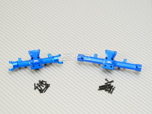 GPM Axial SCX24 METAL AXLES Front + Rear Upgrade Aluminum (2pcs) -ORANGE- - Picture 9 of 12