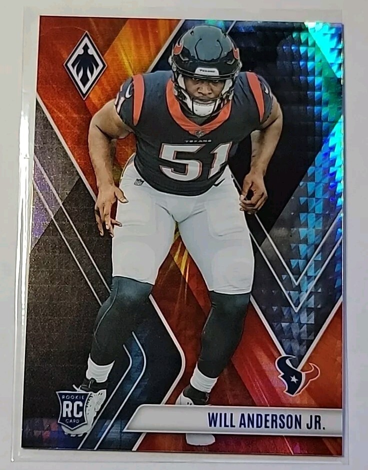 Will Anderson Jr. 2023 Panini Phoenix Fire Burst Rookie #144 Houston Texans /340