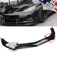 For Pontiac Firebird Glossy Black Front Bumper Lip Chin Splitter Spoiler Kit 4x