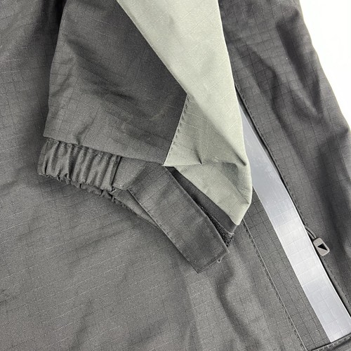 Abrigo de trabajo impermeable STANLEY Ripstop 2 XL chaqueta con capucha negro/gris ribete - Imagen 5 de 10