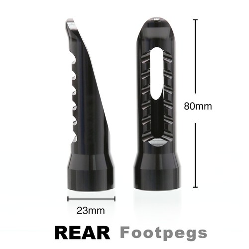 BOB CNC Passenger Foot Pegs For Aprilia SL1000 Falco 2000-2004 03 02 01 - Picture 10 of 16