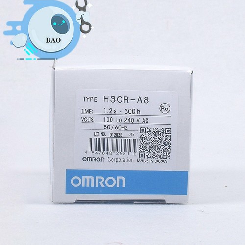 1PCS NEW Omron H3CR-A8 100-240VAC 50/60HZ H3CRA8 Timer Modules - Picture 1 of 4