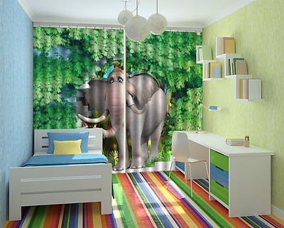 3D Golden Buddha 63 Blockade Foto Vorhang Druckvorhang Vorhänge Stoff Fenster DE