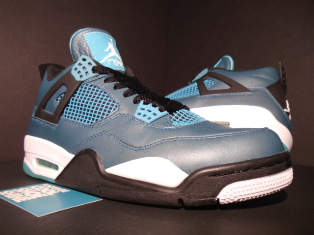 Nike air jordan iv 4 '30 turchese bianco nero del cemento 705331-330 og 10 Nike air jordan iv 4 '30 turchese bianco nero del cemento 705331-330 og 10
