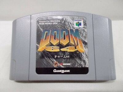 ドゥーム64 ニンテンドー64 N64 -- DOOM 64 -- Boxed. Nintendo 64, Japan. Game. Shooter